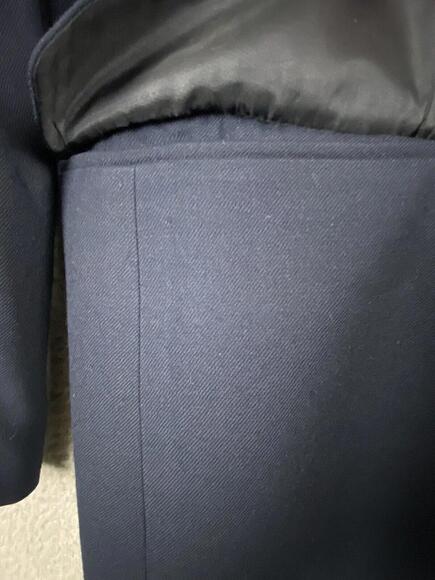 Talbots Blazer Womens 8 Blue Wool One Button Jacket - Picture 12 of 12